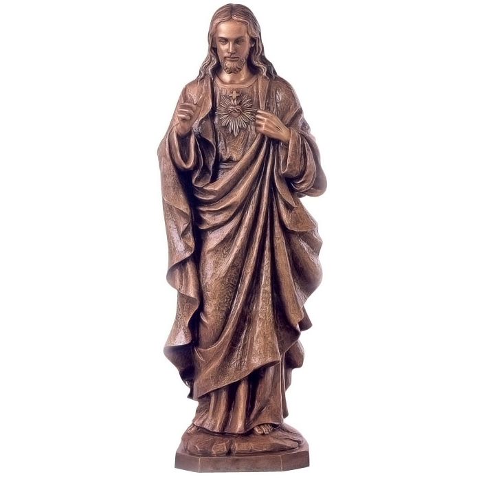 Blessing life size bronze Jesus statue